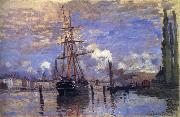 Claude Monet THe Seine at Rouen painting